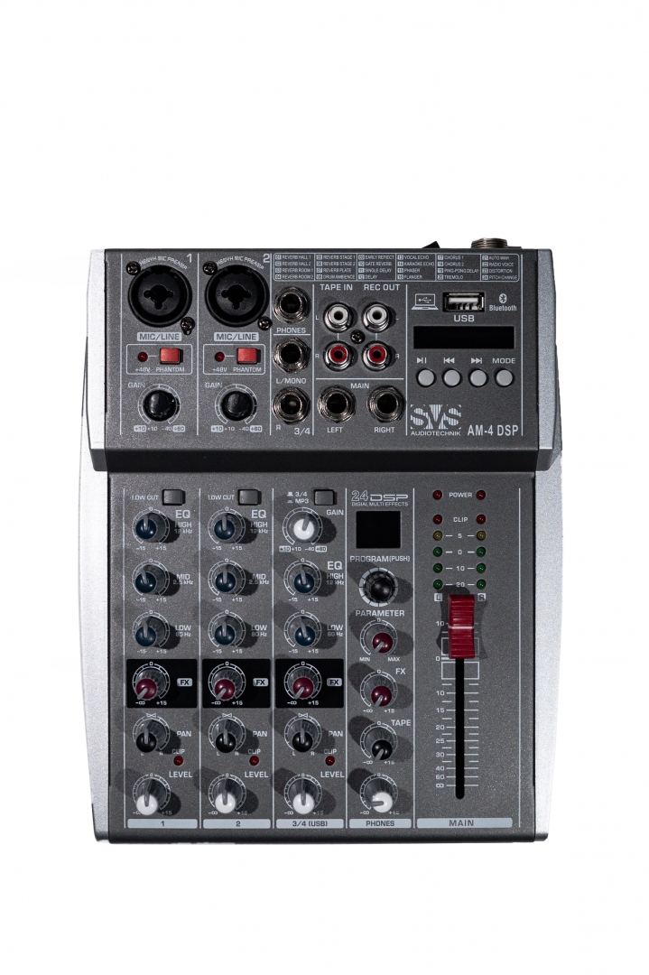 SVS Audiotechnik mixers AM-4 DSP Аналоговый микшерный пульт, 4-канала в Братске
