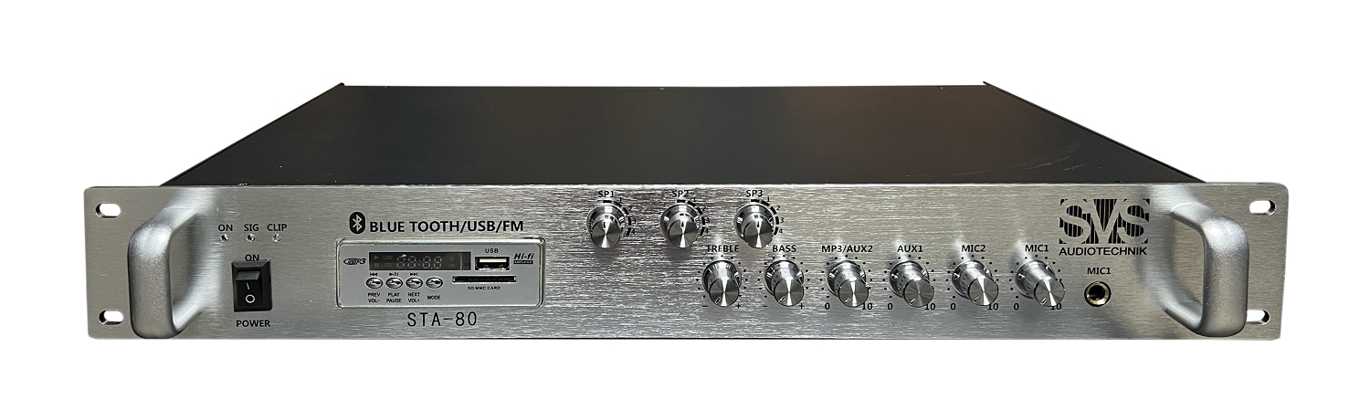 SVS Audiotechnik STA-80 Микшер-усилитель для систем Public Address в Братске