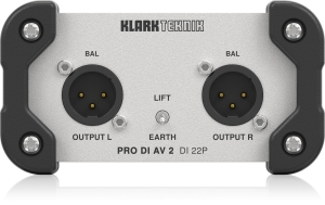 Klark Teknik DI 22P пассивный стерео директ-бокс в Братске