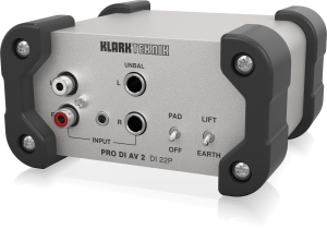 Klark Teknik DI 22P пассивный стерео директ-бокс в Братске